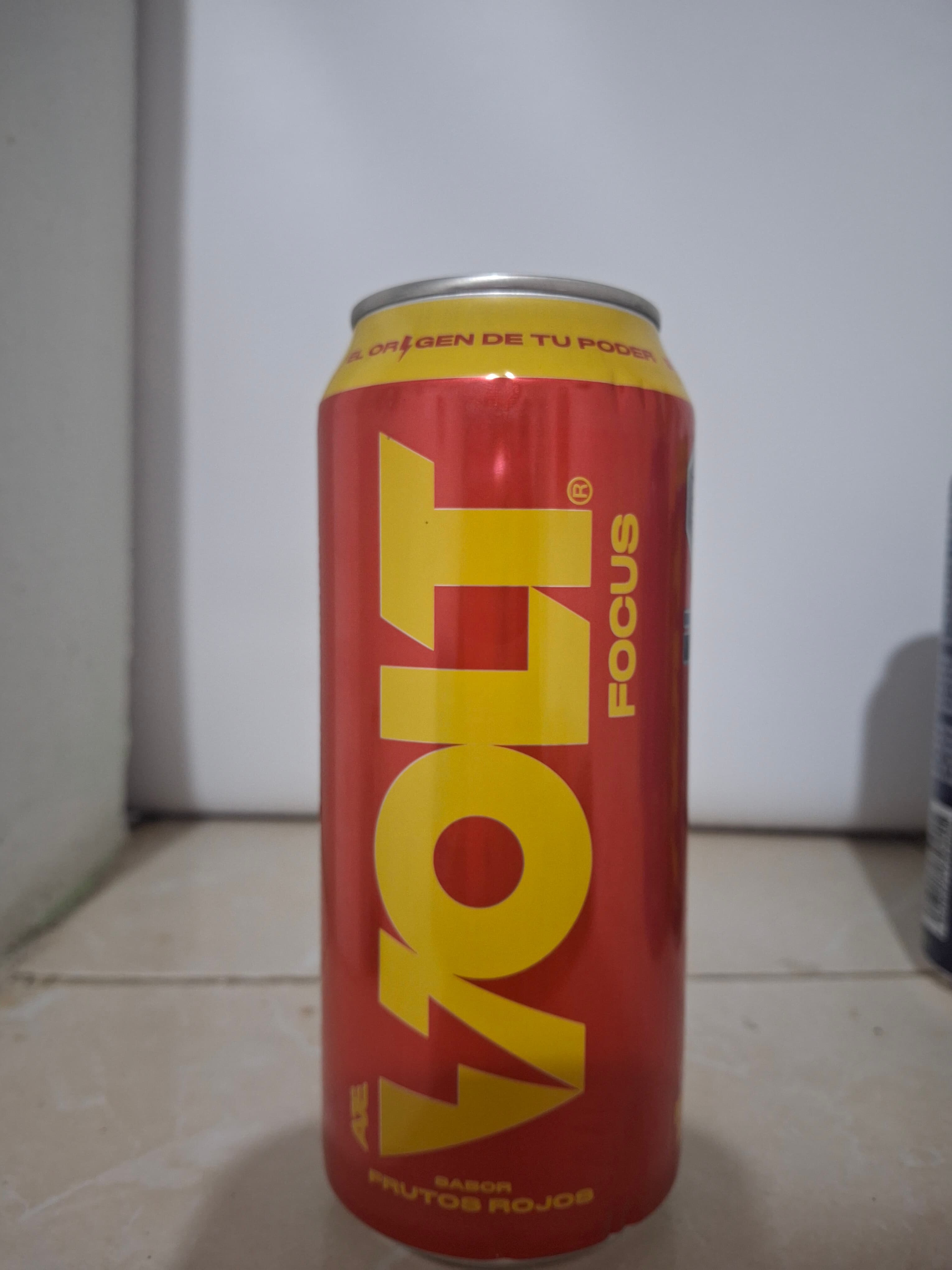 Bebida energética Volt Focus sabor frutos rojos